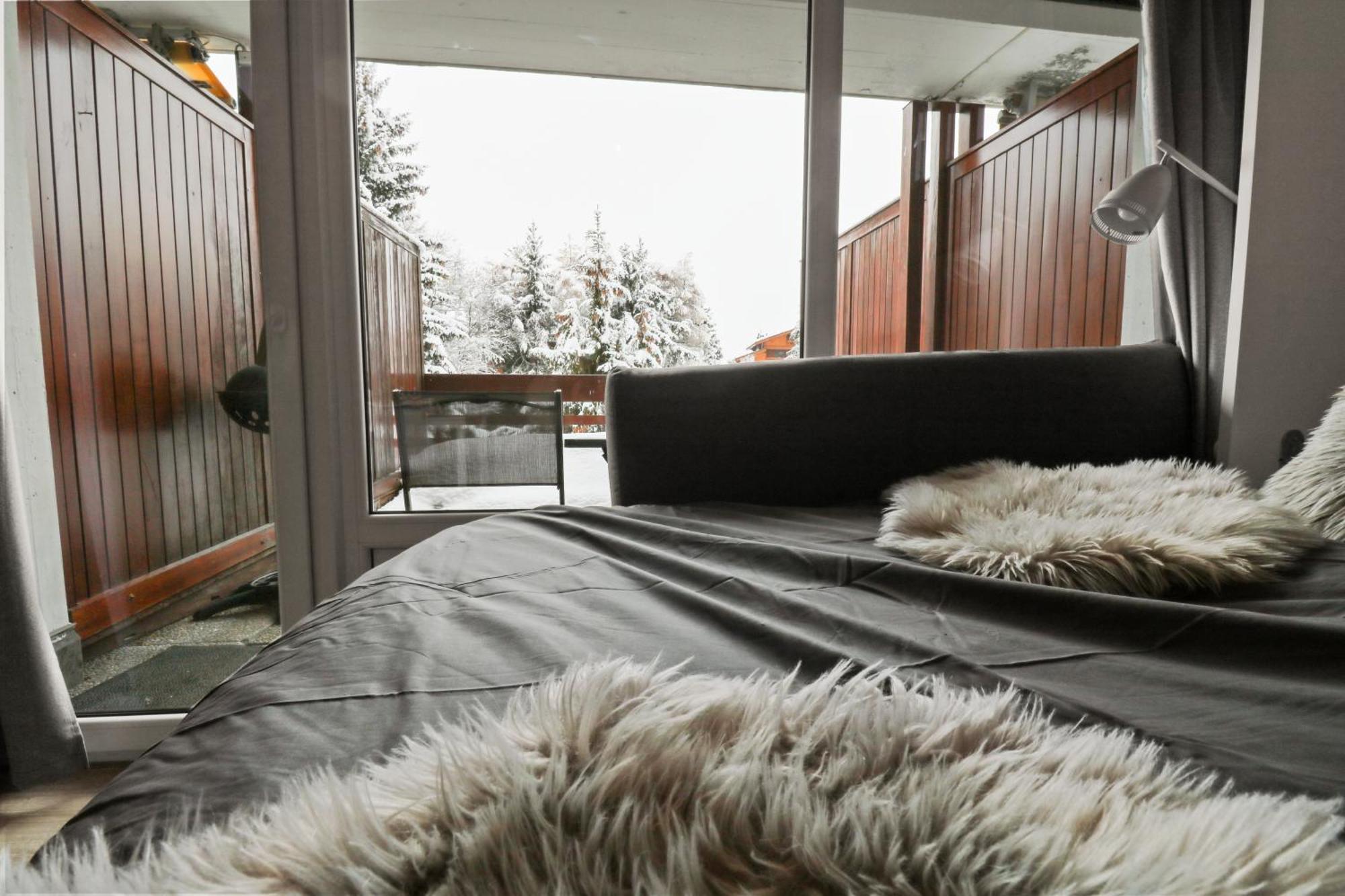 Joli Studio Avec Parking Gratuit Crans-Montana Exterior foto
